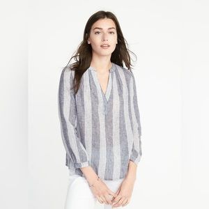 Old Navy Linen Blend Top